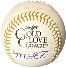 Kansas City Royals Michael A. Taylor Signed Gold Glove Baseball JSA Certified