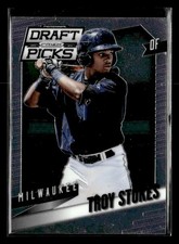 2014 Panini Prizm Perennial Draft Picks - #34 Troy Stokes - Milwaukee Brewers