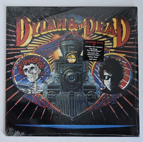 BOB DYLAN & GRATEFUL DEAD Dylan And The Dead 1989 Orig. Columbia LP NM In Shrink
