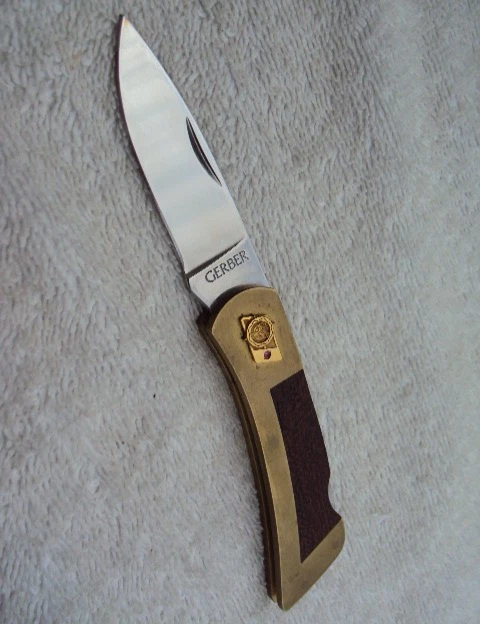 Gerber Sportsman Knife In Collectible Vintage Factory Manufactured