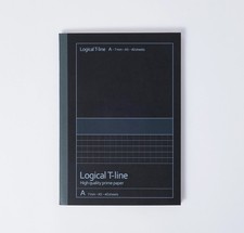 4 Pack Nakabayashi Logical T-Line Prime Paper Unique Visible Line A5 Notebook
