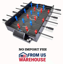 GoSports 32 Inch Tabletop Foosball Game Set - Mini Foosball Table - Black