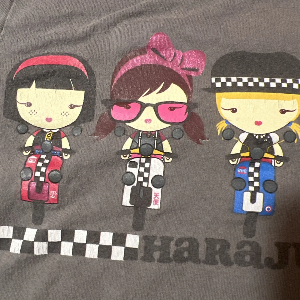 Camiseta manga larga Hara Juku Mini 5 Nerd Alert niñas en ciclomotores talla XL 14/16 niñas Foto 2 de 4