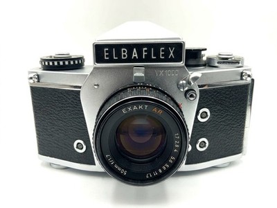 Ihagee Dresden Elbaflex VX 1000 mit Prisma + Exaktar 55mm f/1,7 Kit Set Analog