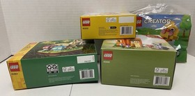 New Lego Easter Spring Builds 40449 Carrot House 40463 Bunny 40202 Chick 30579