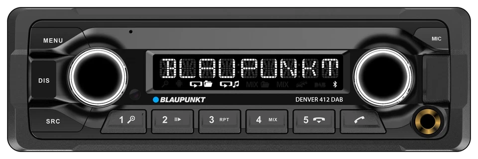 Blaupunkt Bluetooth DAB MP3 USB Autoradio für Fiat Sedici, Suzuki SX 4 - Bild 2 von 4