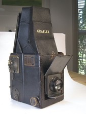Graflex RB Series B 2 1/4" X 3 1/4" "Baby Graflex Camera, Antique 