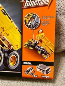 LEGO Technic 8264 Hauler Flat Bed Truck with 8881 Battery Box 8883 Motor Unused