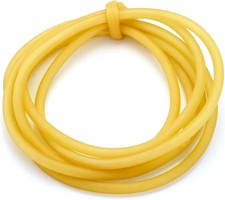10FT Natural Latex Rubber Tubing 3/8"OD 1/4"ID Surgical Hose Lab Home Use