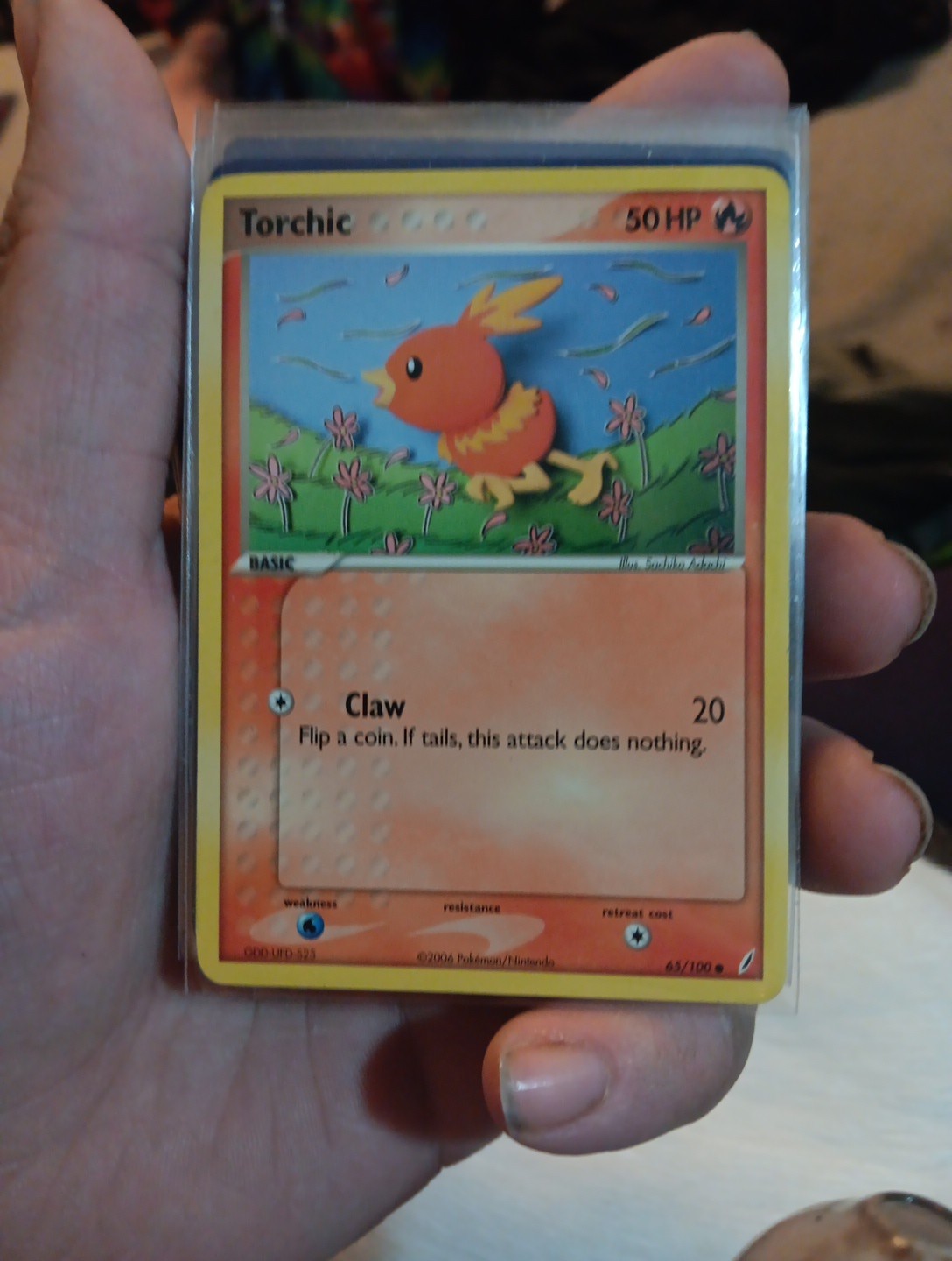 Pokemon Crystal Guardians Common Torchic #65/100 Near Mint or Better