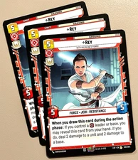 Star Wars Unlimited Deceptive Shade x3 Play Set SWU LOF