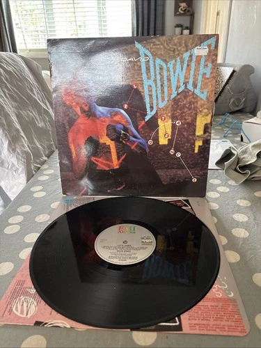 1983 UK 1st Pressing David Bowie Let's Dance AML3029 -1/-1 In VG+/VG+ Great Copy