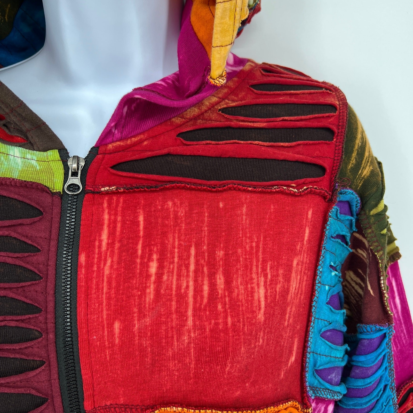 Greater Good Network Patchwork Boho 100% Cotton H… - image 2