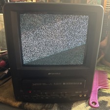 VINTAGE SANSUI VCR COMBO TV COMO961B TESTED WORKS shown in pictures