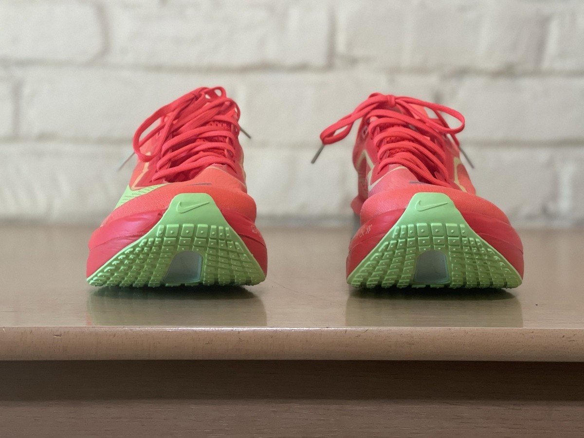 Nike Zoom Fly 6 Women Size 7 Bright Crimson Lime Blast Running