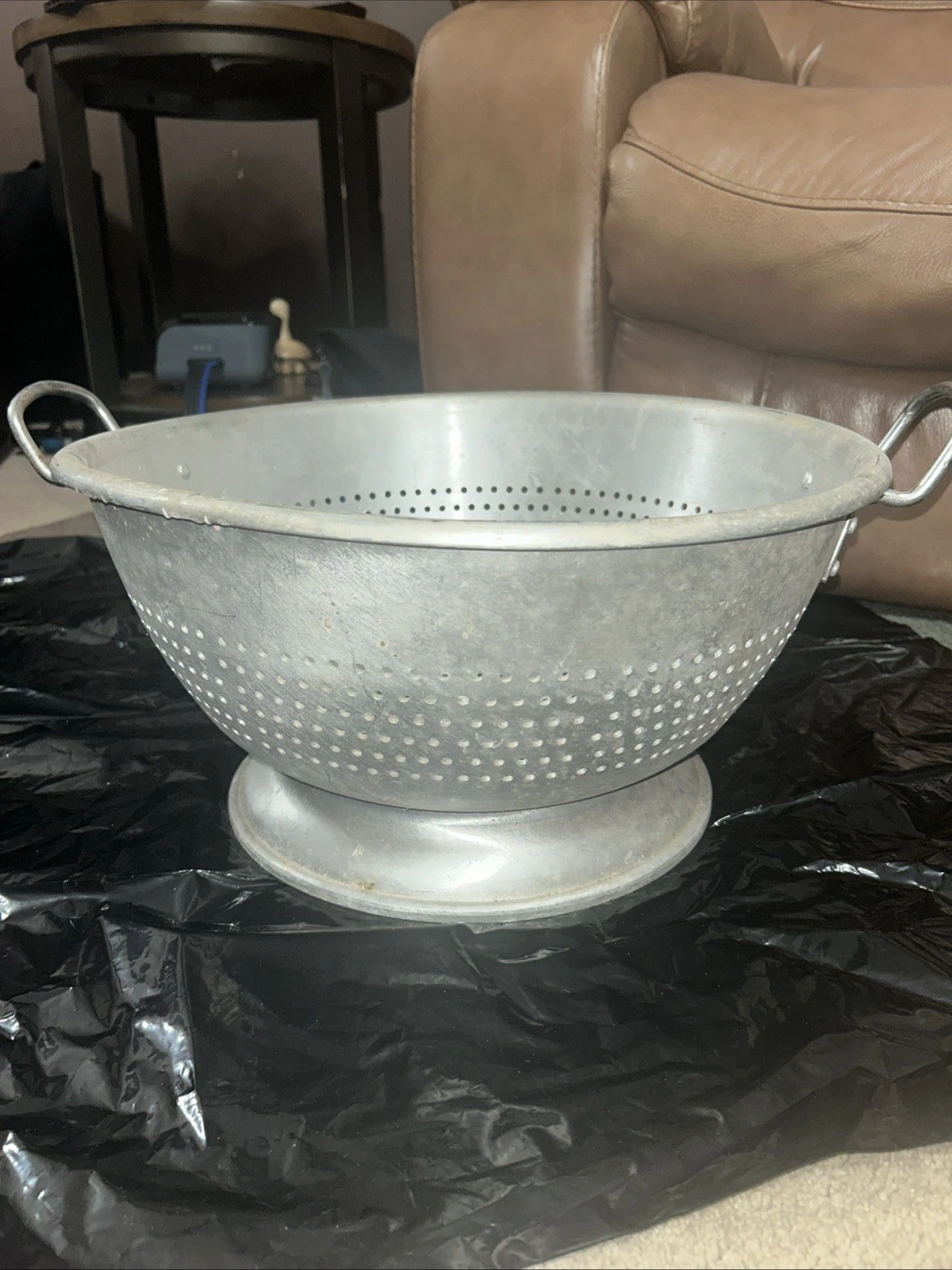 Large Aluminum Colander Silver With Handles 15 in Diameter
Opens in a new window or tab