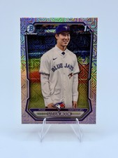 Seojun Moon 1st CHROME 2026 Bowman #BCP-45 MOJO REFRACTOR - Toronto Blue Jays