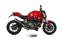 Endrohr Mivv Delta Race Schwarz Ducati Monster 1200 S 2014 2015 2016