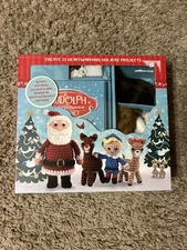 BRAND NEW Christmas Rudolph the Red-Nosed Reindeer Crafting Crochet Characters