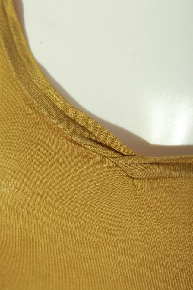H&M Shirt basique Dames Haut T EU 36 orange clair style décontracté - Photo 4/4