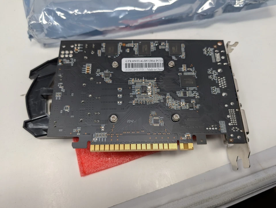 GTX 1050 Ti 4GB Graphics Card Gaming Video Card, DDR5 128BIT PCI-E - Image 3 of 4