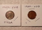 1909 VDB Lincoln Wheat Pennies, 2-Pack, as Shown in Picture — photo 5