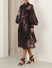 Zimmermann Dream Utility Shirt Dress  Size 1/US6/UK10 RRP-$1600 New with Tags