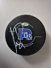 Anthony Richard Laval Rocket Puck Signed Autograph Auto Signature Canadiens Coa