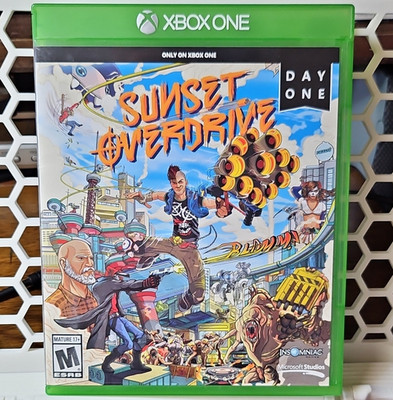 Microsoft Studios Sunset Overdrive Day One Ed (Xbox One, 2014) M MP Online