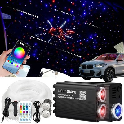 500-1000X Headliner Star Light Roof Twinkle Meteor Ceiling Lights Fiber Optic