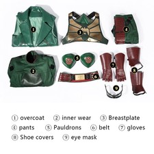 Costume cosplay ragazzo soldato in ascesa Vought