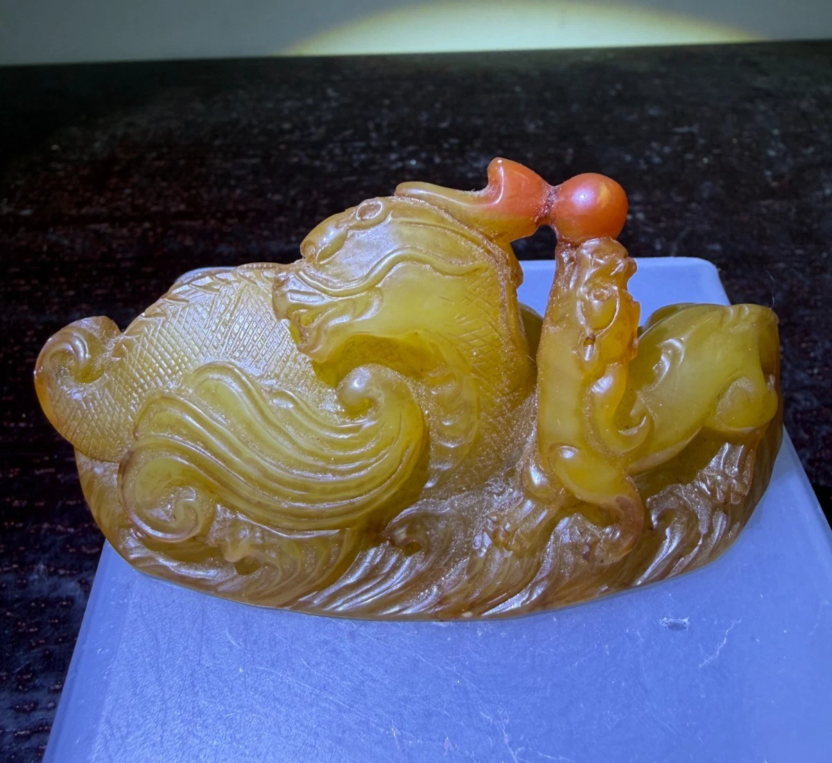 寿山石中国风印章| eBay