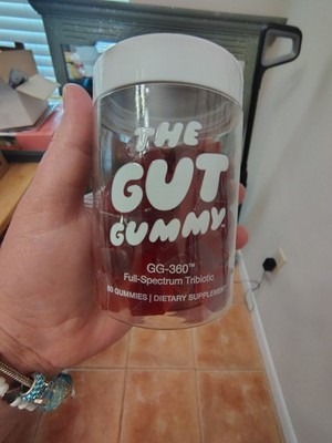 The Gut Gummy 8 in 1 Biotic Stack Gummy - Gluten-Free, Vegan, Non-GMO, and Sugar