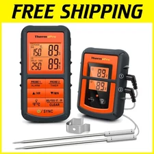 Wireless Grill Thermometer with Kitchen Timer