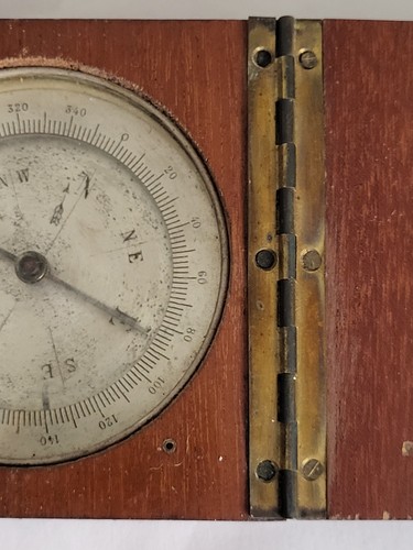 French Pocket Compass Antique Working - 第 3/7 張圖片