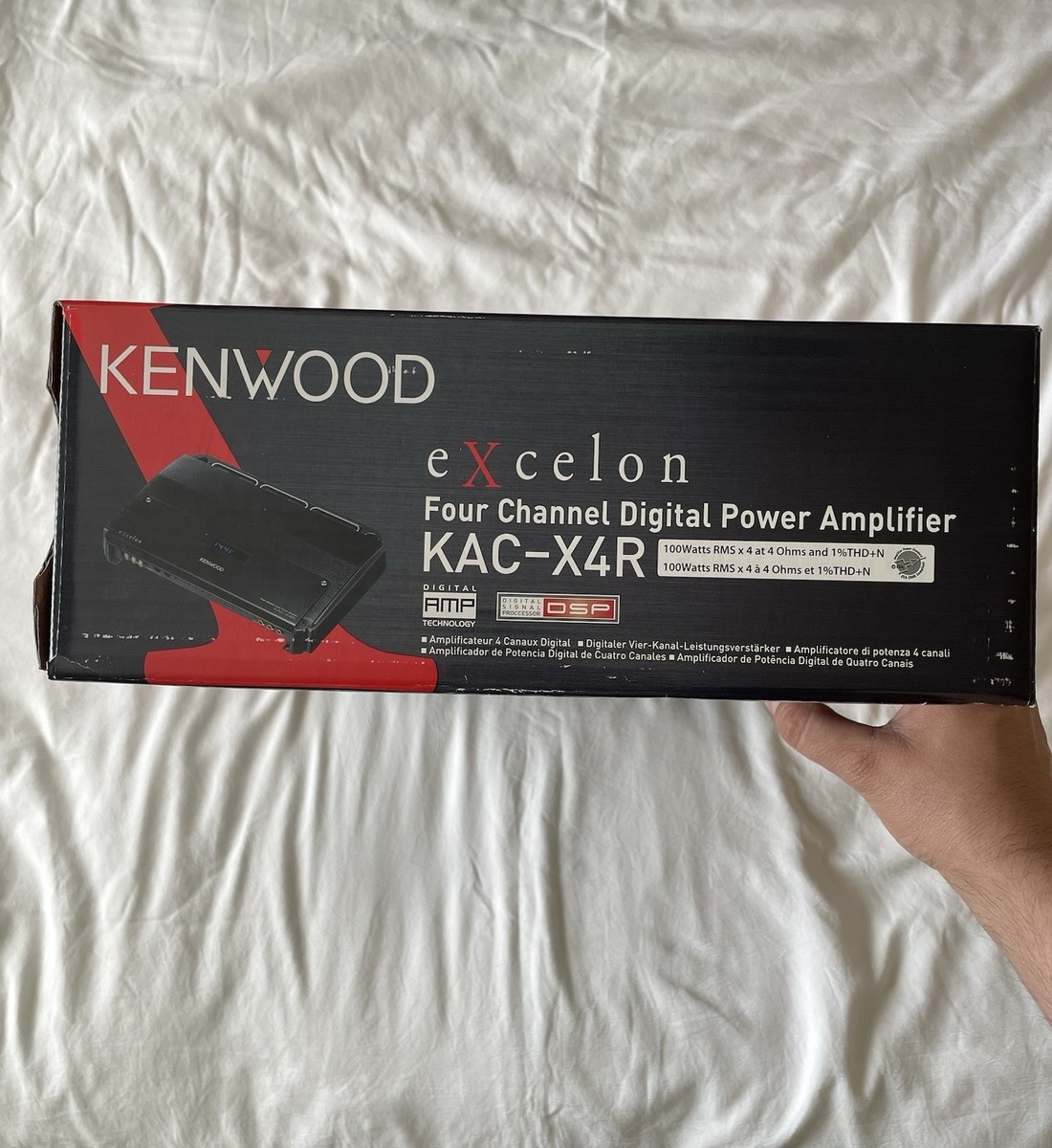 Kenwood Excelon KAC-X4R 19048171498| eBay