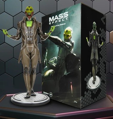 Mass Effect Thane Krios Statue Drell Assassin Figure Official Bioware NEW