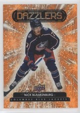 2022-23 Upper Deck Series 2 Dazzlers Orange Nick Blankenburg #DZ-71 e9p