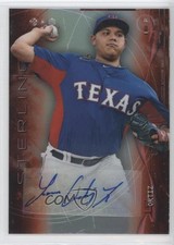 2014 Bowman Sterling Prospect Orange Refractor 19/75 Luis Ortiz Auto 2f9