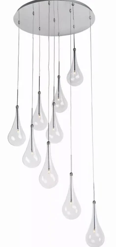 ET2 Lighting E20515-18PC Larmes-13.5W 9 LED Pendant in Modern style-22.75 - Picture 1 of 4