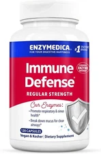 Enzymedica, Immune Defense, Proteolytic Enzymes for Immune Support, 120 Count