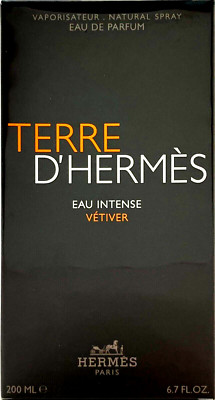 HERMÈS TERRE D'HERMÈS Vétiver 200mL Amazon.com : Hermes Terre D'hermes Eau Intense Vetiver Eau