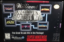 Williams Arcade's Greatest Hits | Super Nintendo | SNES | Box | OG | Authentic