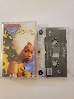Erykah Badu Live 1997 R&B Rap Cassette Tape | eBay