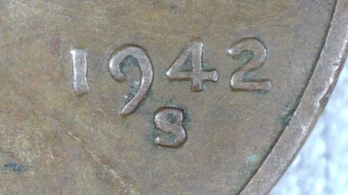 1942 S Lincoln Wheat Cent “Repunched Mint Mark-DDO” Penny Variety Coin Error - Picture 8 of 24