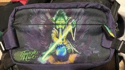 Yoda Star Wars Fanny Pack Bag Jungle Hive Smell Proof Bong Weed