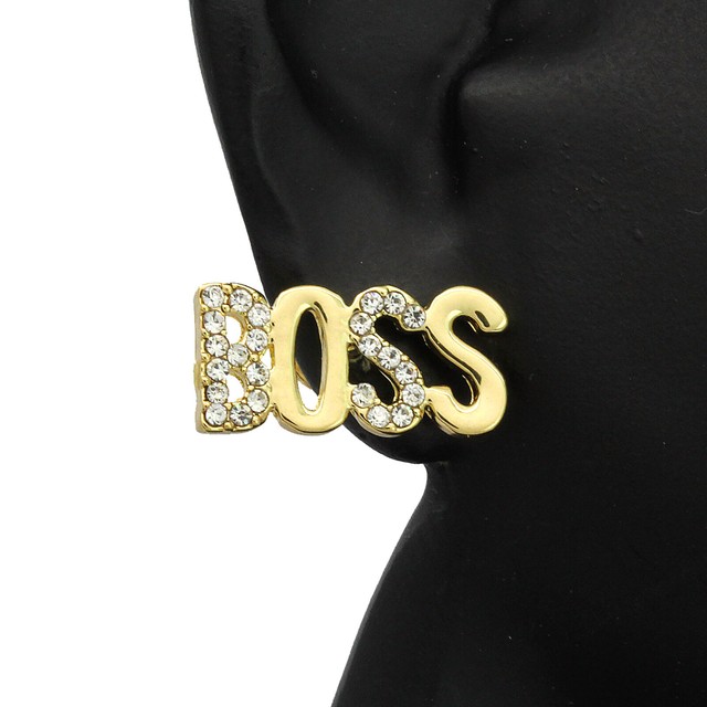 mens hugo boss earrings