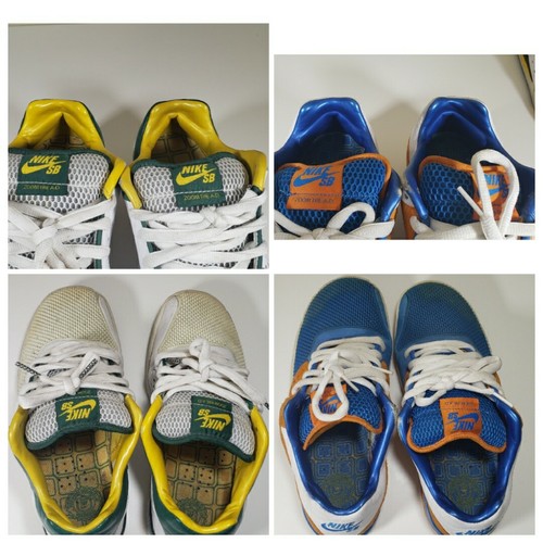 Nike SB Tre Ad Zoom Skateboard Shoes 318235 841 Knicks - Oregon 318235 171 Used - Picture 9 of 11