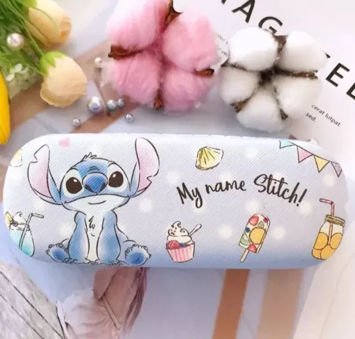 Lilo And Stitch Glasses Case Sunglasses Hard Case Box Disney Kids Hello Kuromi - Picture 3 of 3