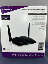 NETGEAR AC1200 1000Mbps 4 Ports 300Mbps Dual Band Gigabit Smart Router (R6230)